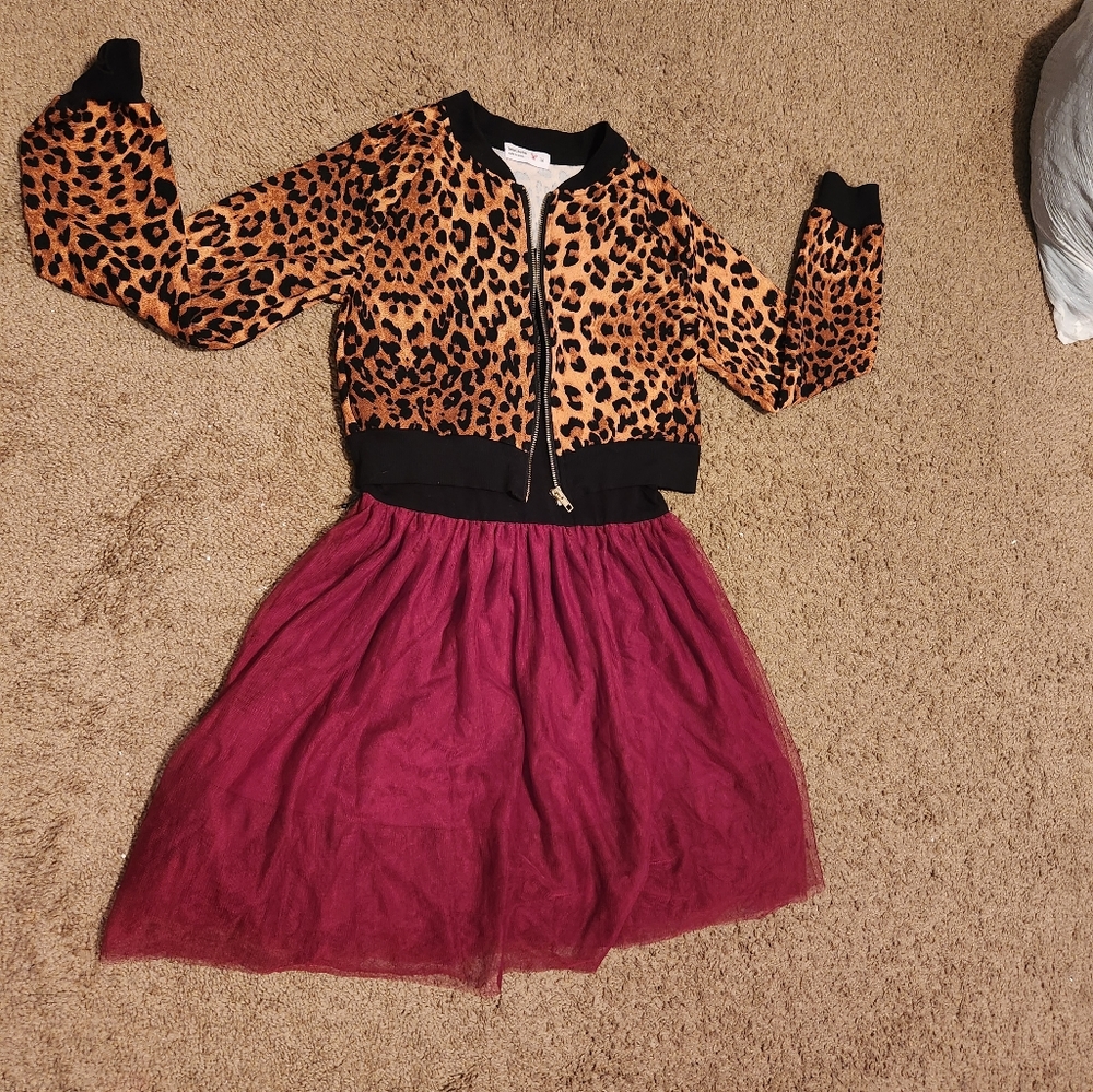 Girls Dress with jacket